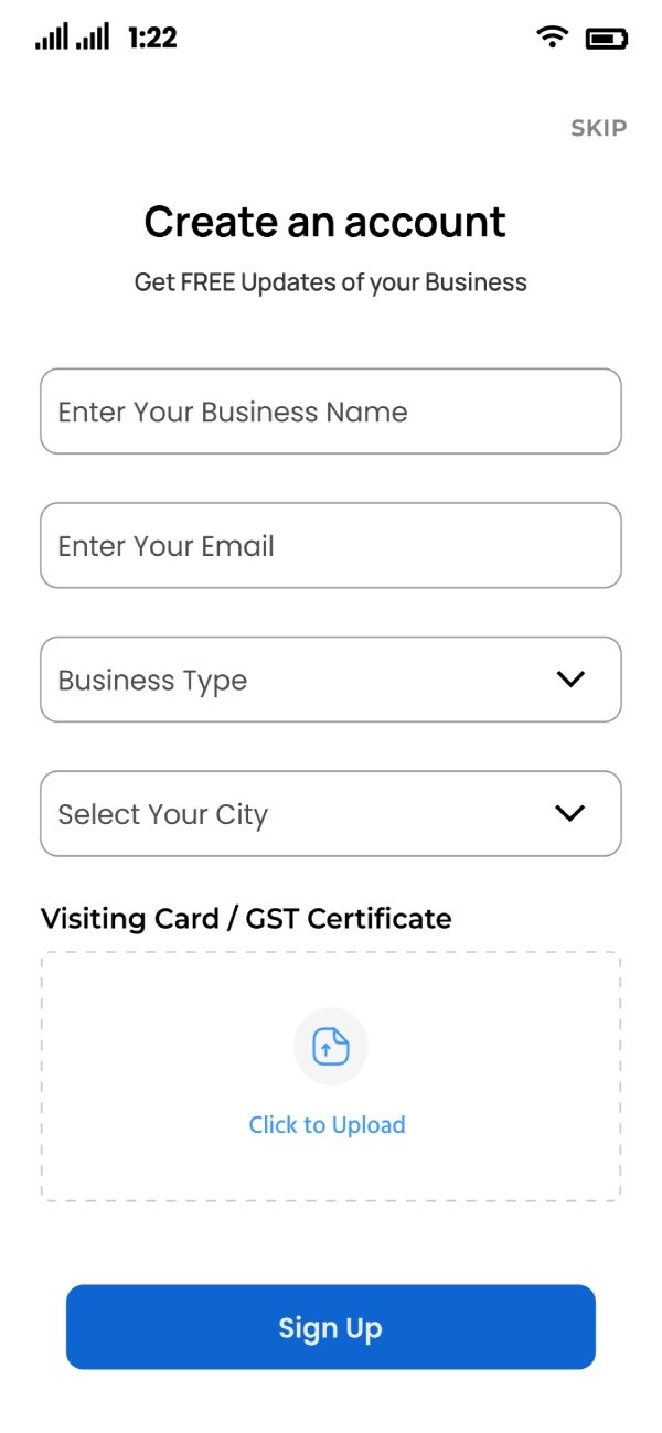 Registration Screen